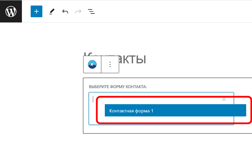Как добавить контактную форму на сайт в WordPress? 6 Image 00000306