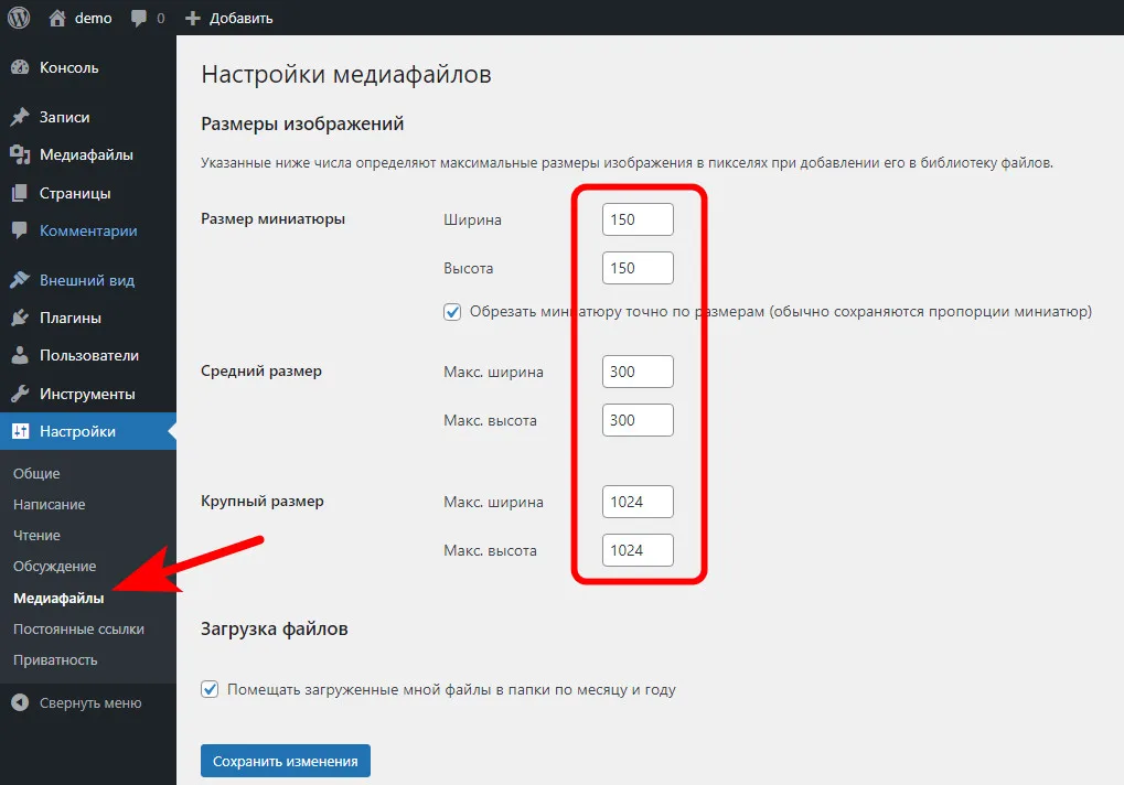 Как добавлять изображения и прочие медиафайлы в WordPress? 5 ScreenShot00070 jpg - Как добавлять изображения и прочие медиафайлы в WordPress?