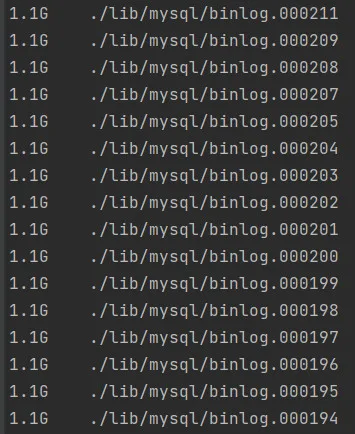 Как очистить диск от binlogs в папке /var/lib/mysql ? 1 binlogs
